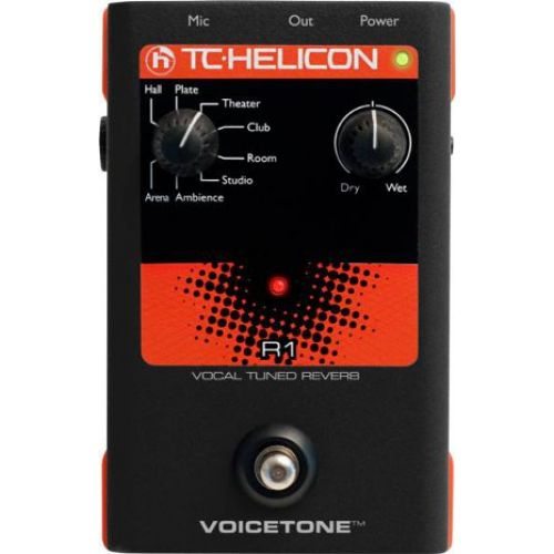 TC Helicon VoiceTone R1 Vocal Tuned Reverb procesor wokalowy