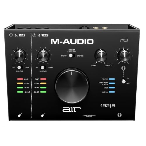 M-Audio AIR 192/8  interfejs audio na USB 24/192, 4 wejścia/4 wyjścia