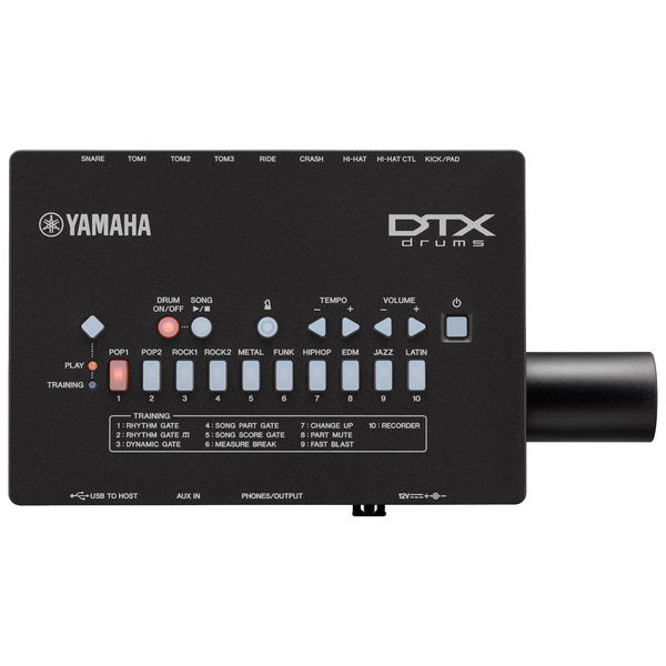Yamaha DTX452K - perkusja elektroniczna - bezpłatne lekcje online!