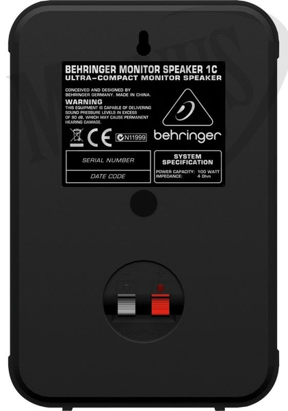 Behringer 1C-BK [para] pasywny monitor studyjny