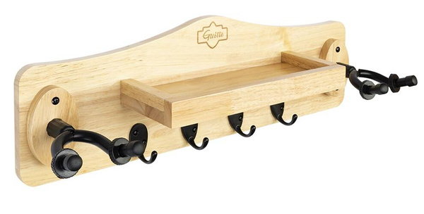 Guitto GGS-10  - wieszak ścienny na gitarę i akcesoria