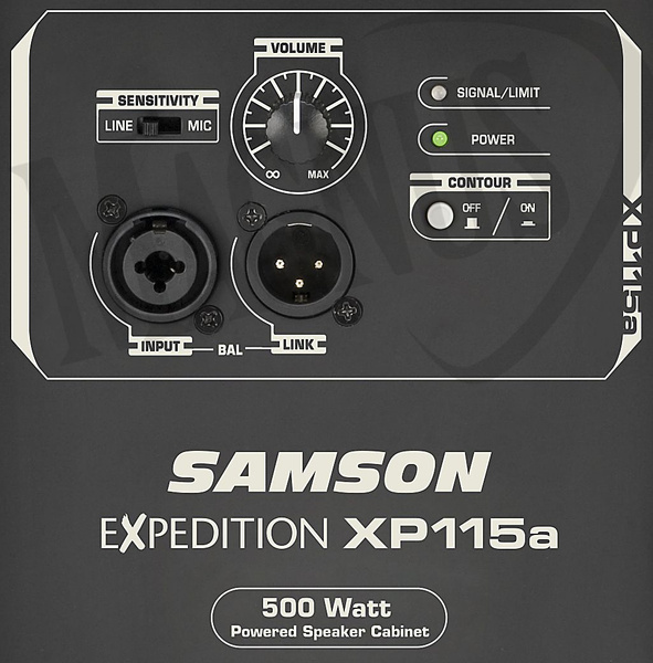 Samson XP115A kolumna aktywna głośnikowa 15"LF / 1"HF, 500W