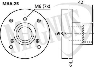 IMG Stage Line MRD-44PA DRIVER głośnik instalacyjny