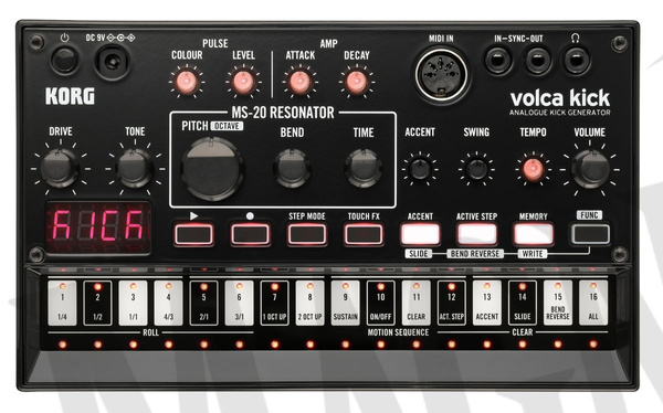 Korg Volca Kick analogowy generator brzmienia stopy