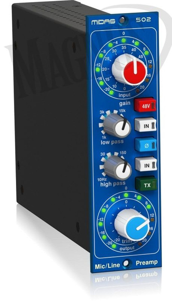 Midas 502v2 przedwzmacniacz mikrofonowy