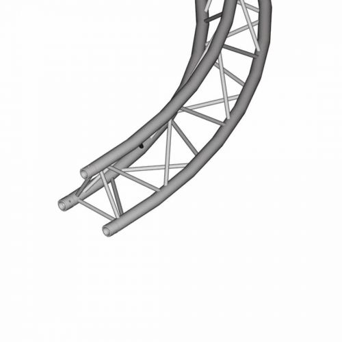 Duratruss DT 33 Koło 4m 4 częściowe konstrukcja aluminiowa
