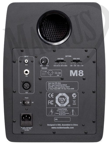 Resident Audio M8 - cena za sztukę aktywny monitor studyjny