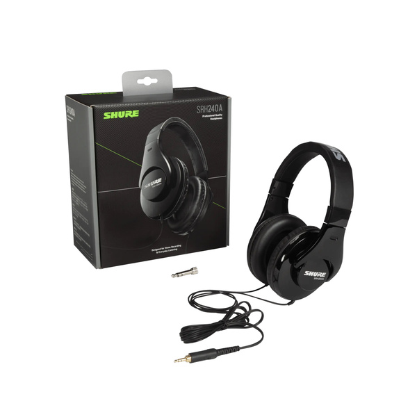 Shure SRH240A-BK-EFS - Słuchawki nauszne