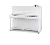 Kawai K-300 ATX4 WH Silver — Pianino akustyczne z hybrydowym systemem AnyTime X4