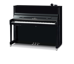 Kawai K-300 ATX4 EP Silver — Pianino akustyczne z hybrydowym systemem AnyTime X4