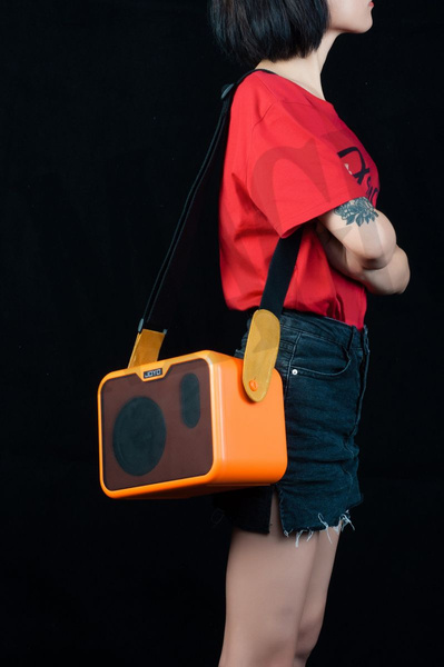 Joyo MA10-A - mobilny wzmacniacz akustyczny 10W (gitara/ukulele) zasilanie bateryjne lub zasilacz 9V w komplecie