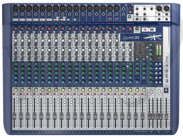 Soundcraft Signature 22 mikser analogowy