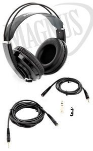Superlux HD-681EVO mkII Black + pady welurowe słuchawki studyjne