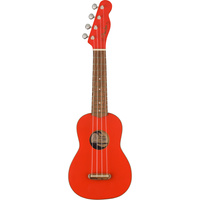 Fender Ukulele Venice Limited Edition Fiesta Red  ukulele