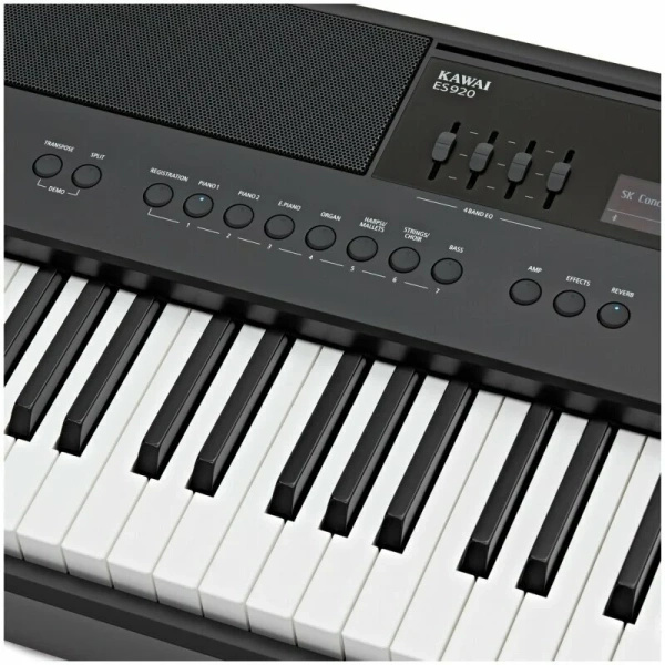 Kawai ES-920 B pianino cyfrowe - zestaw ze statywem