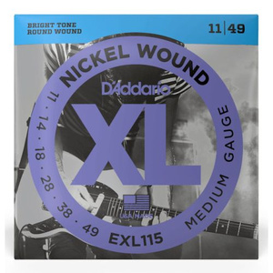 D'Addario EXL 115 struny do gitary elektrycznej
