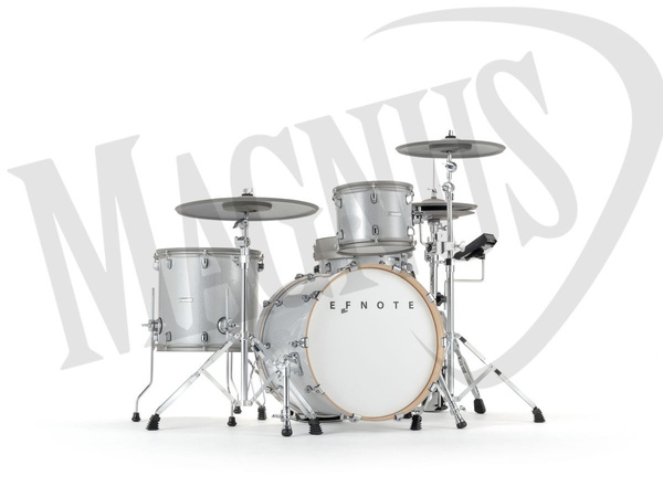 EFNOTE 7 Standard White Sparkle perkusja elektroniczna