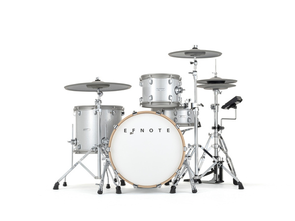 EFNOTE 7 Standard White Sparkle perkusja elektroniczna
