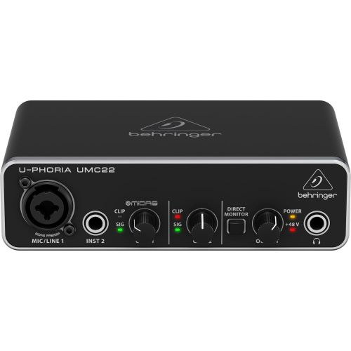 Behringer U-PHORIA UMC22 interfejs audio USB