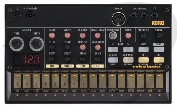 Korg Volca Beats analogowy automat perkusyjny
