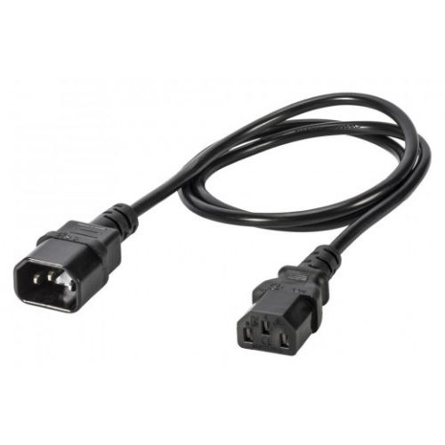 Sommer KGVK-0100-SW - kabel zasilający IEC 1m przewód audio