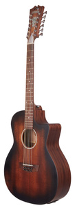 D'angelico Premier Fulton LS Aged Mahogany gitara akustyczna 12-strunowa