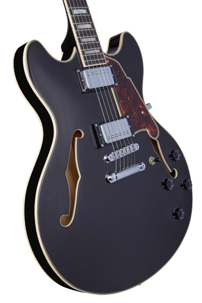D'angelico Premier DC Black Flake V2 gitara elektryczna