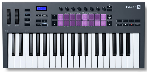Novation FLkey 37  + Kurs miksu muzyki synthwave od Musoneo