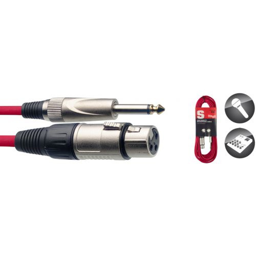 Stagg SMC6XP CRD - kabel mikrofonowy 6m przewód audio