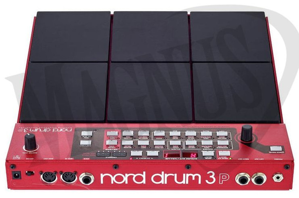 Nord Drum 3P - 6 - kanałowy wirtualny analogowy syntezator perkusyjny - ekspozycja