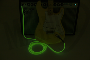 Fender Professional Series Glow in the Dark Cable Green 10′ kabel gitarowy kabel instrumentalny
