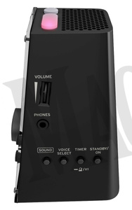 Korg KDM 3 BK metronom cyfrowy, 8 brzmień, 19 pattern-ów treningowych