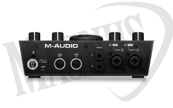 M-Audio AIR 192/6  interfejs audio/MIDI na USB 24/192, 2 wejścia/2 wyjścia