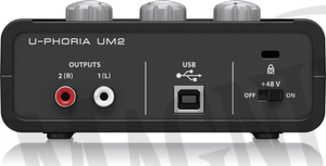 Behringer U-Phoria UM2 interfejs audio USB - tylko otwarty
