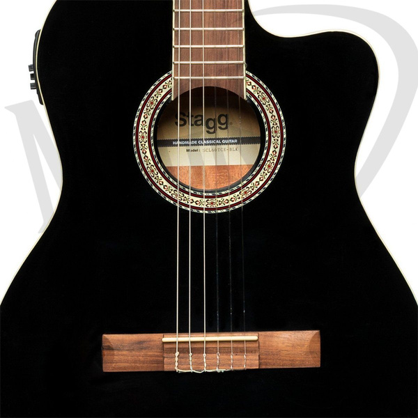Stagg SCL60 TCE-BK gitara elektro-klasyczna