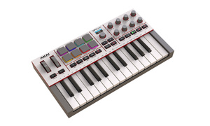 Akai MPK Mini MK4 Grey ultrakompaktowa klawiatura sterująca
