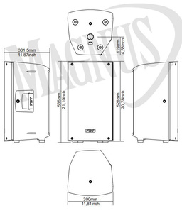 FBT X-Lite 10 kolumna szerokopasmowa pasywna