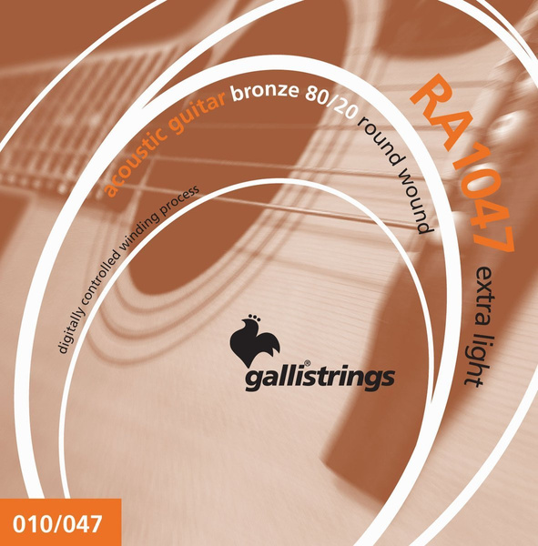 Galli RA1047 Extra Light struny do gitary akustycznej