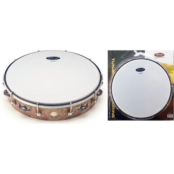 Stagg TAB-112-P-WD tamburyno