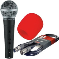 Shure SM 58 SE SET III mikrofon przewodowy