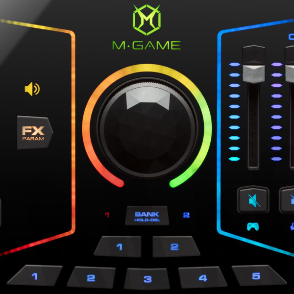 M-Game RGB Dual interfejs audio USB