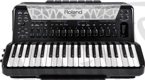 Roland FR 8X BK - cyfrowy akordeon klawiszowy akordeon