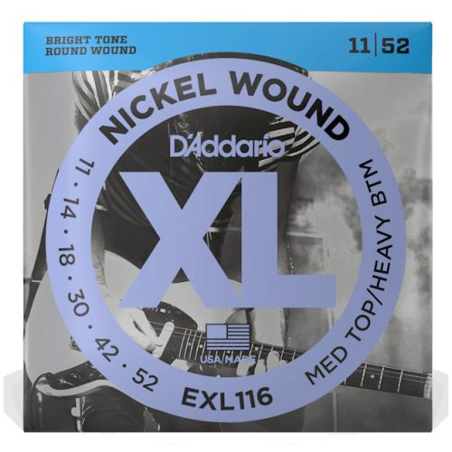 D'Addario EXL 116 struny do gitary elektrycznej