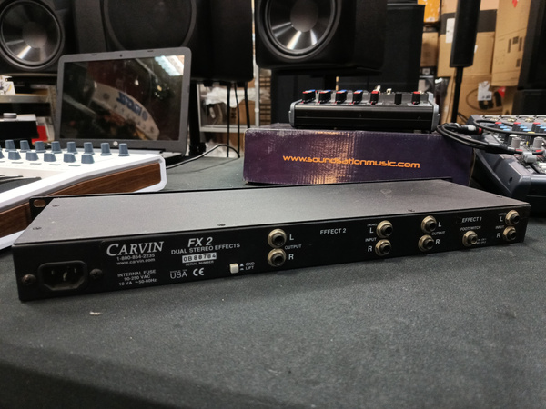 Carvin FX-2 Dual effect procesor - procesor efektów - ekspozycja