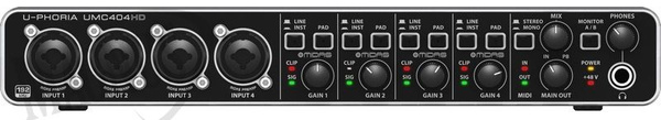 Behringer UMC404HD interfejs audio USB - po zwrocie