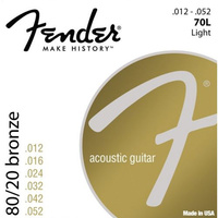 Fender 70 L struny do gitary akustycznej