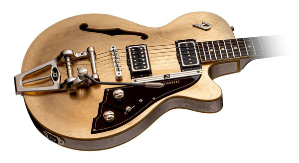 Duesenberg Starplayer TV 25th Anniversary Gold Leaf gitara elektryczna, edycja limitowana