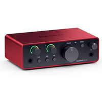 Focusrite Scarlett Solo 4th Gen - interfejs audio USB - Gwarancja 3 lata