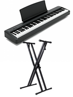 Kawai ES-120 B pianino cyfrowe - zestaw ze statywem
