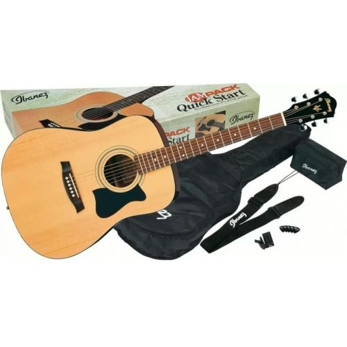 Ibanez V50NJP NT Natural   gitara akustyczna z zestawem akcesoriów